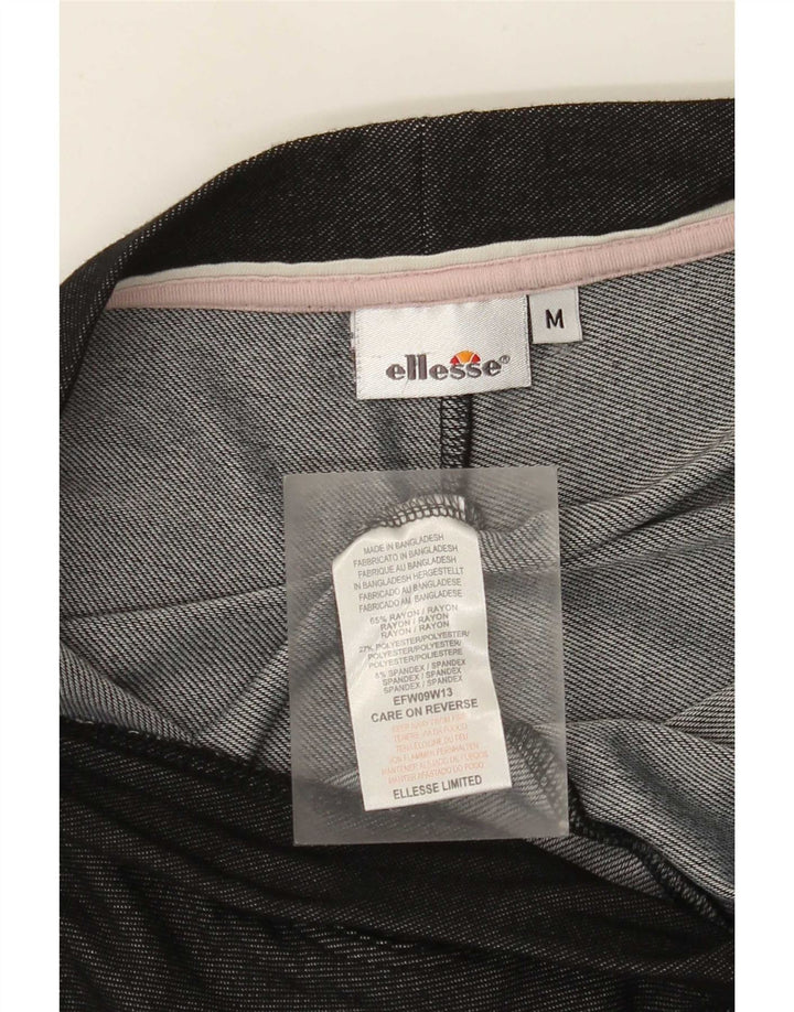 Γυναικείο κολάν Ellesse UK 12 Medium Black Rayon
