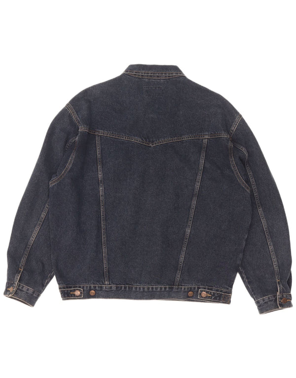 Wrangler Herre denimjakke UK 42 XL Blå Bomuld