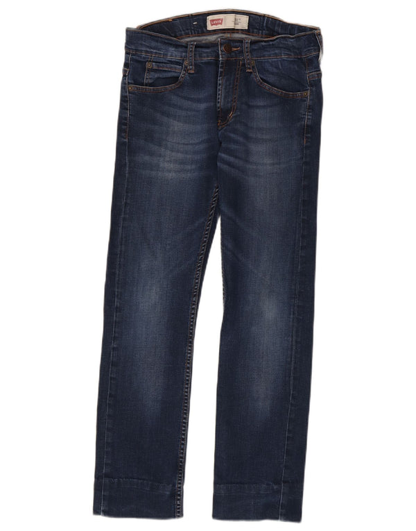 Levi's Boys 511 Slim Jeans 11-12 år W28 L25 Marineblå Bomuld
