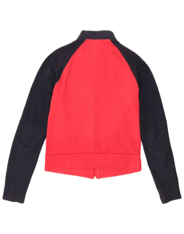 Adidas Grafisk træningsdragt topjakke til kvinder UK 8/10 Small Pink Colourblock