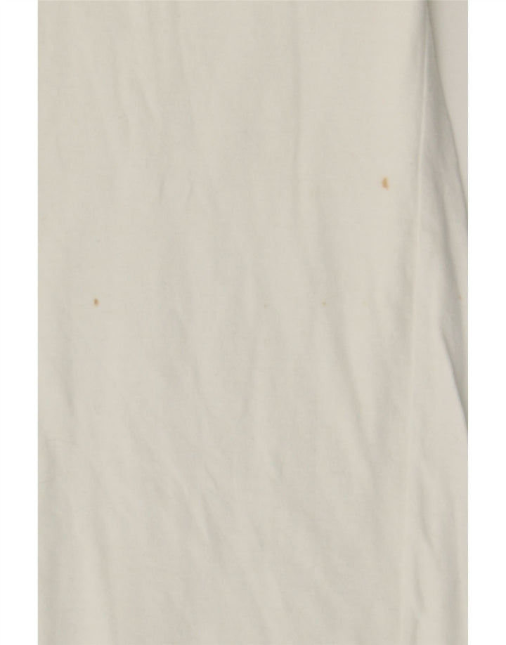 ARENA Mens T-Shirt Top Large White Vintage Arena and Second-Hand Arena from Messina Hembry 