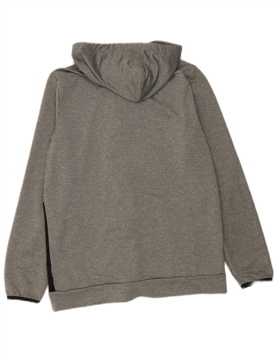 PUMA Mens Zip Hoodie Sweater Medium Grey Colourblock Polyester