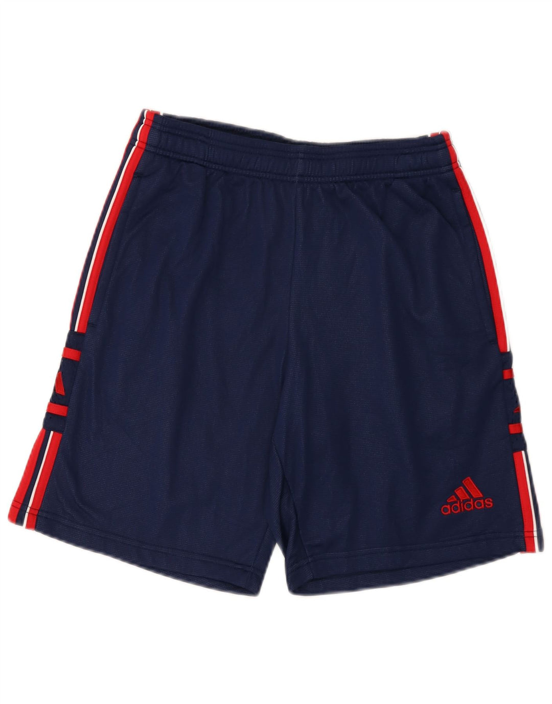 Adidas Mens Graphic Sport Shorts Medium Navy Blue Polyamide
