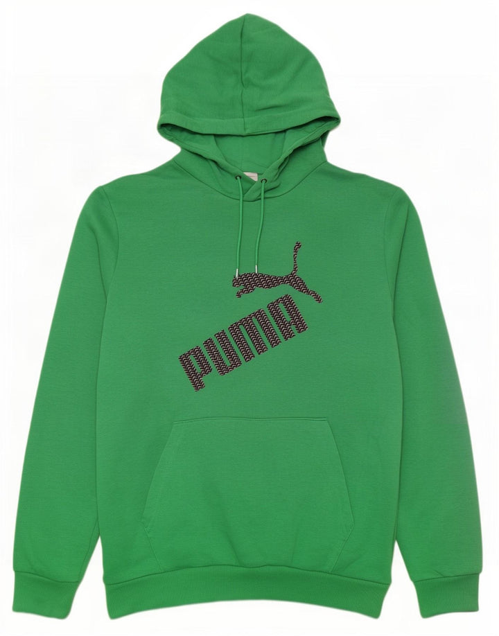 Sudadera Con Capucha Gráfica Puma Verde Medio |