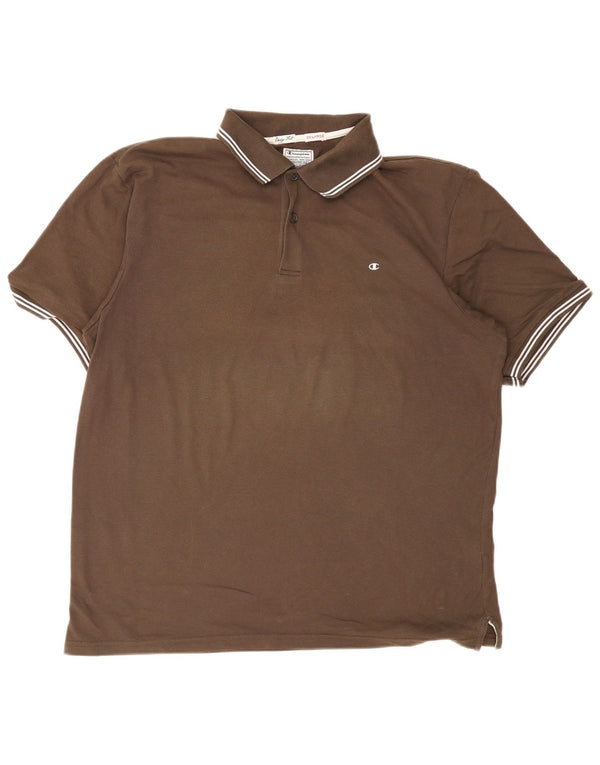 Champion Mens Easy Fit Polo Shirt 3XL Brown