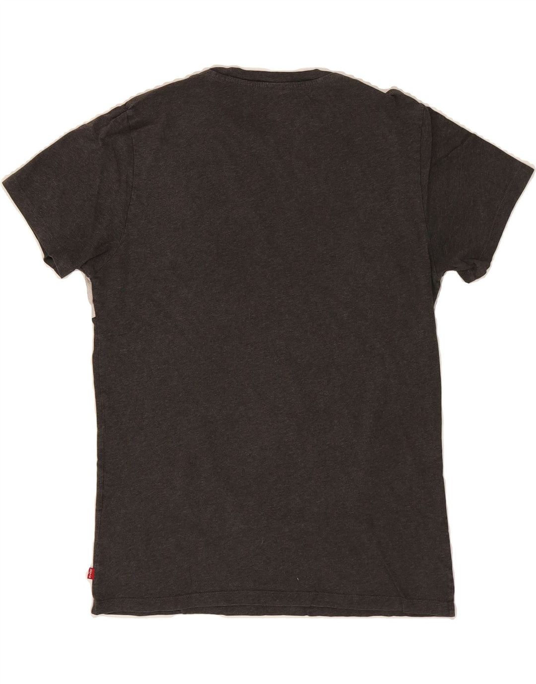 LEVI'S Mens Graphic T-Shirt Top Medium Grey Colourblock Cotton Vintage Levi's and Second-Hand Levi's from Messina Hembry 