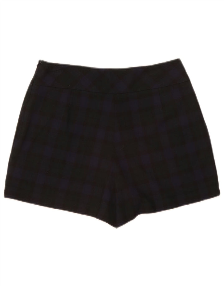 Oasis Freizeitshorts für Damen UK 10 Small W29 Mehrfarbig kariert