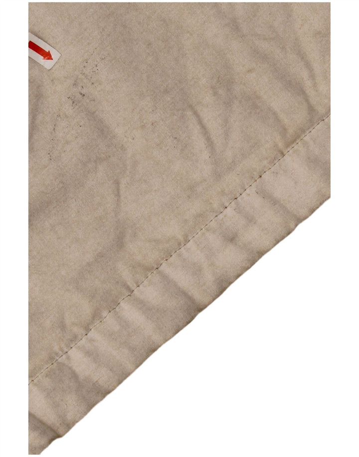 MURPHY & NYE Womens Double Breasted Coat UK 14 Medium Beige Cotton