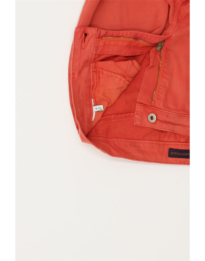 TRUSSARDI Womens Slim Jeans W30 L31  Red Vintage Trussardi and Second-Hand Trussardi from Messina Hembry 