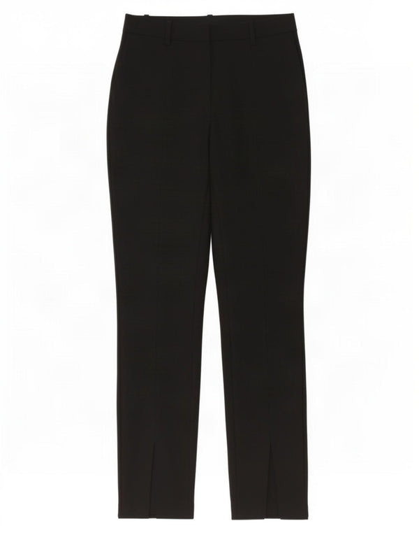 Marks & Spencer Damen Slim Anzughose UK 14 Large W34 L33 Schwarz