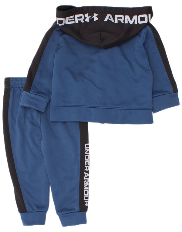 Under Armour Survêtement complet bébé garçon 9-12 mois bleu marine colour block