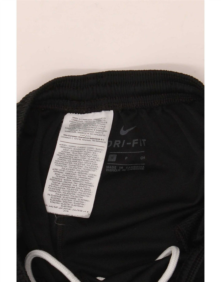 Nike Mens Dri Fit Tracksuit Trousers Small Black Polyester