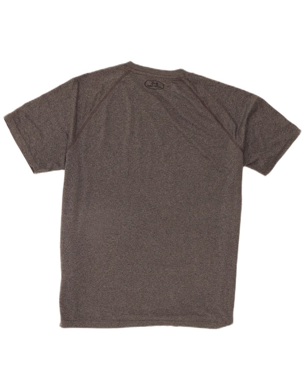 Under Armour T-Shirt Homme Haut Large Gris Moucheté Polyester