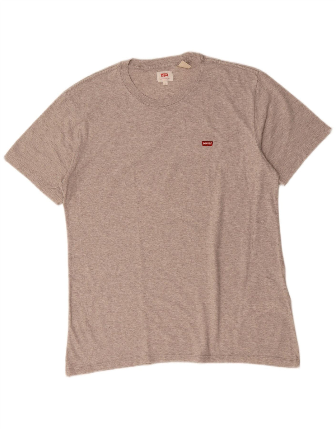 Levi's Mens T-Shirt Top Large Grey Cotton