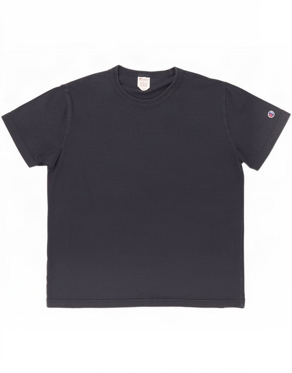 Champion Damen T-Shirt Top UK 14 Medium Marineblau