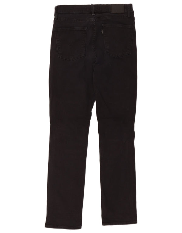 Jeans Levi's da donna 724 super skinny a vita alta W30 L30 cotone nero
