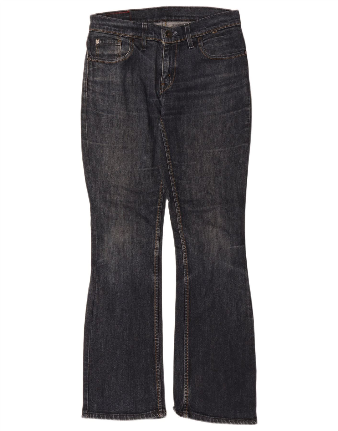 Levi's Womens 514 Bootcut Jeans W30 L32 Navy Blue Cotton