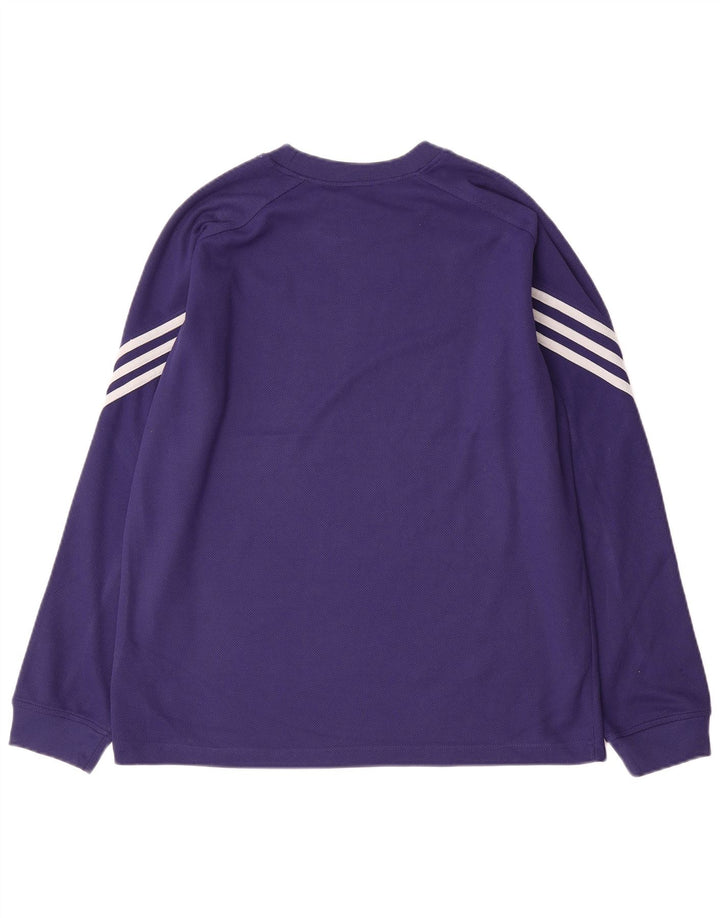 Adidas Herre Top Langærmet Medium Lilla Polyester