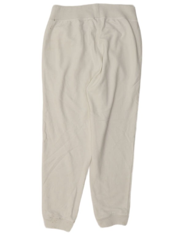 Hugo Boss Damen-Trainingshose mit Grafik, Jogginghose, UK 14, Mittelweiß