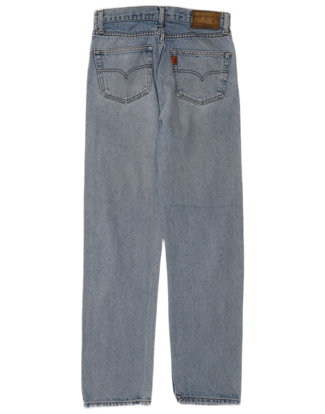 Uniform Mens Straight Jeans W31 L30 Blue Cotton