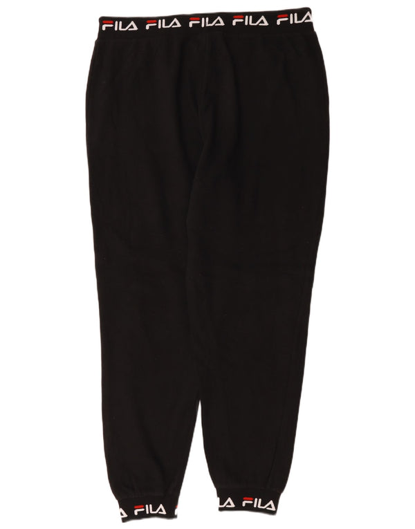Fila Womens Graphic Trainingshose Jogger UK 18 XL Schwarz Baumwolle