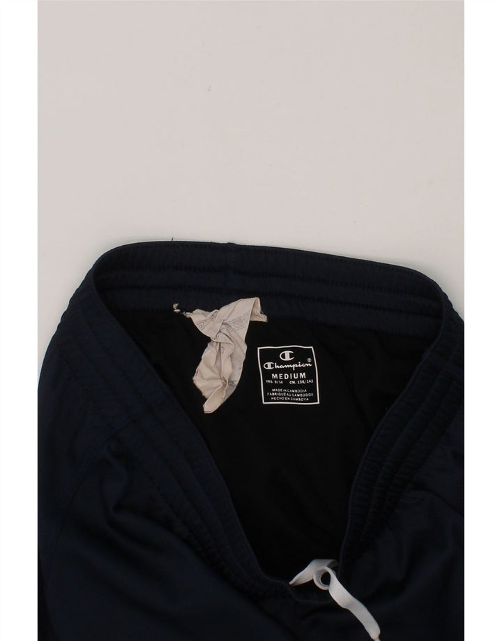 CHAMPION Boys Sport Shorts 9-10 Years Medium Black Polyester Vintage Champion and Second-Hand Champion from Messina Hembry 