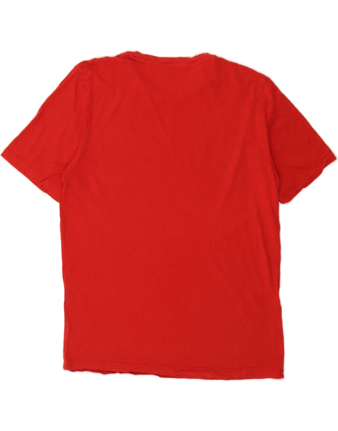 JACK & JONES Mens Graphic T-Shirt Top Medium Red Cotton Vintage Jack & Jones and Second-Hand Jack & Jones from Messina Hembry 