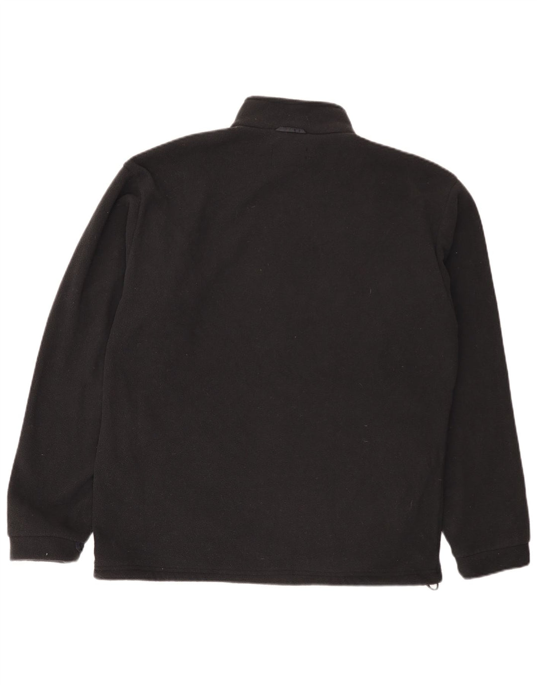 Fila Mens Liner Fleece Jacket UK 44 2XL Black Polyester