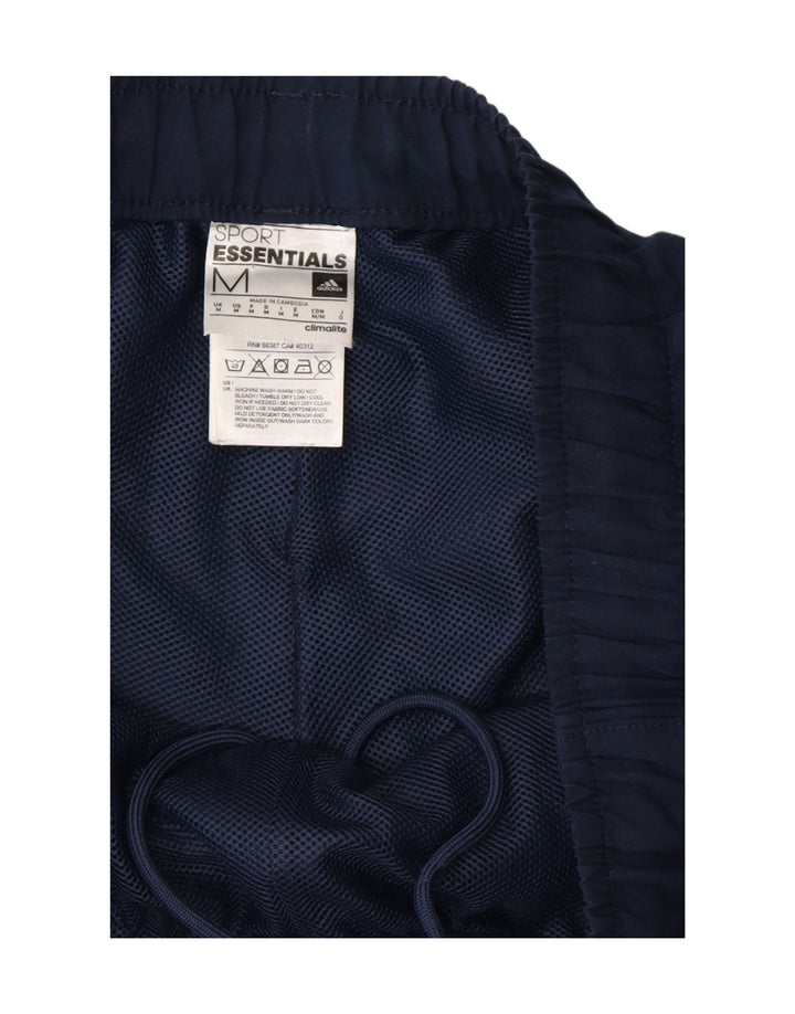 ADIDAS Mens Climalite Sport Shorts Medium Navy Blue Polyester Vintage Adidas and Second-Hand Adidas from Messina Hembry 