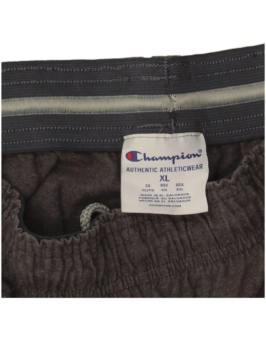 CHAMPION Mens Tracksuit Trousers XL Grey Polyester