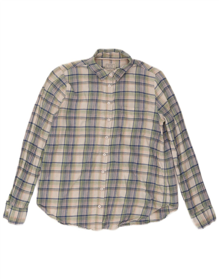 Fat Face Womens Classic Fit Flannel Shirt UK 12 Medium Multicoloured Check