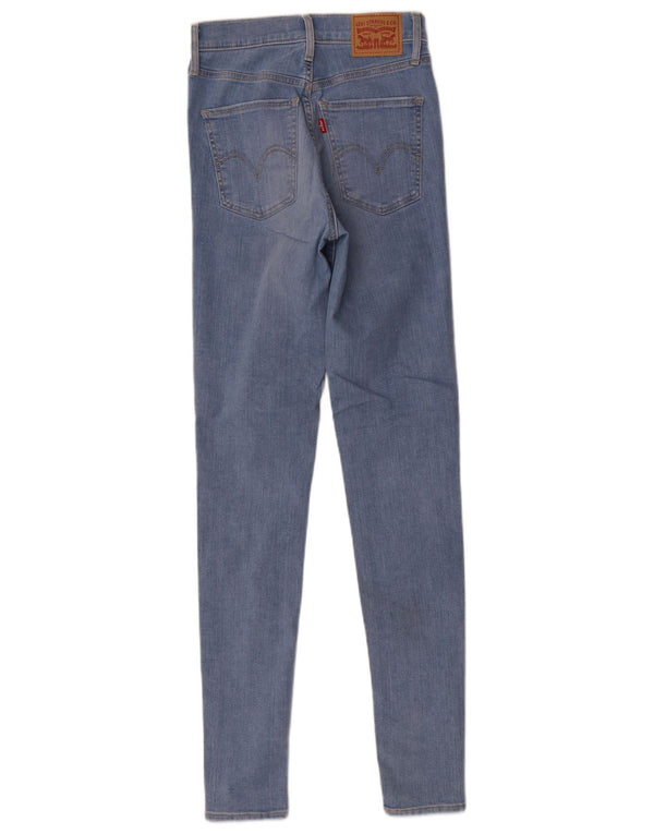 Jeans Levi's Mile High Super Skinny da donna W27 L33 cotone blu