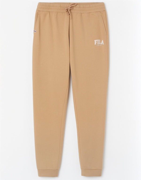 Fila Pantalón De Chándal Hombre Joggers XL Beige Algodón Deportivo