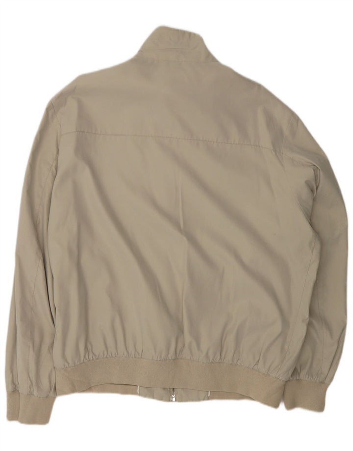 Paul & Shark Mens Bomber Jacket UK 42 XL Grey Polyester
