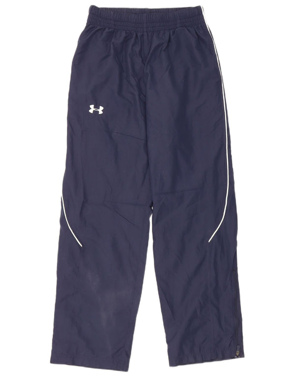 Under Armour Pantalon de survêtement pour femme UK 10 Small Bleu marine Polyester