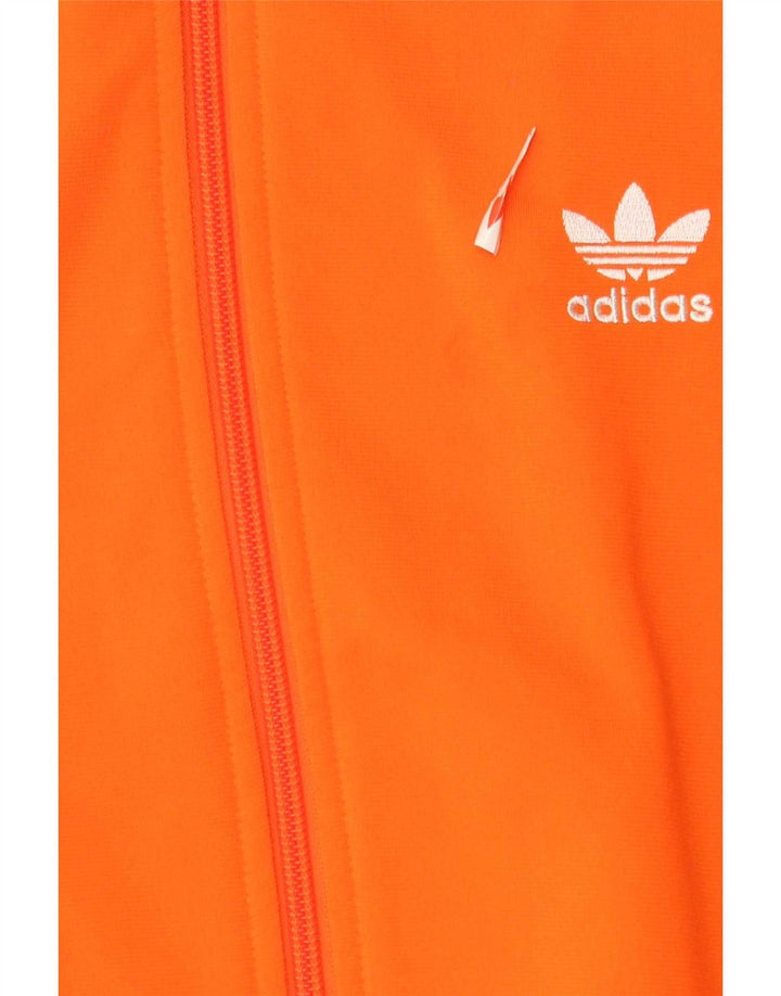 Adidas Træningsdragt til mænd Topjakke Medium Orange Polyester