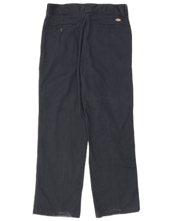 Pantaloni chino dritti da uomo Dickies W32 L30 blu navy