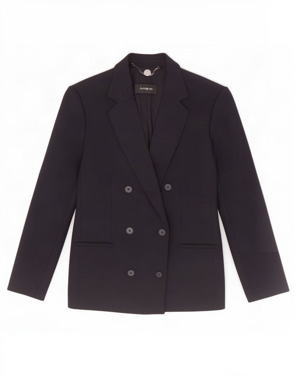 Giacca blazer autografa da donna Marks & Spencer UK 8 piccola blu navy