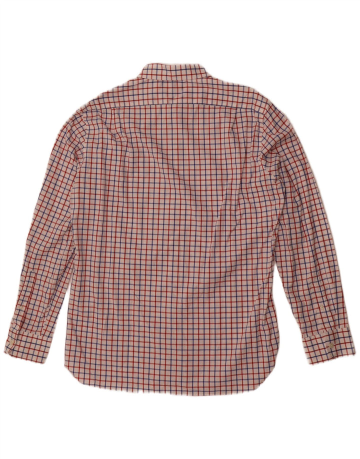 J. Crew Herre Thompson skjorte str. 16 16 1/2 Large White Check