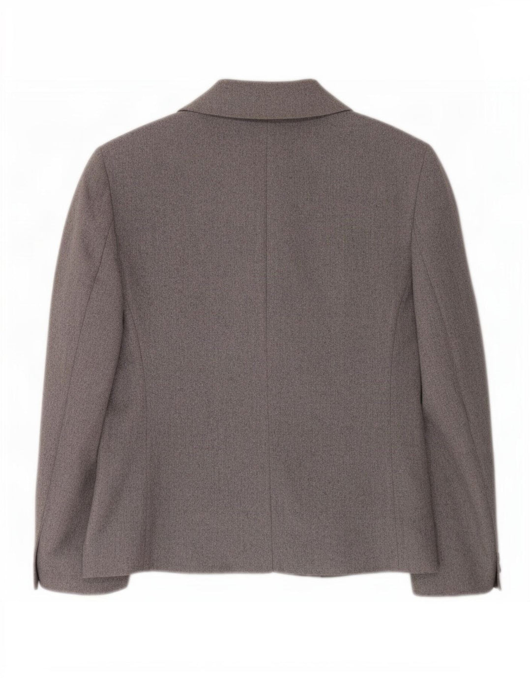 St Michael Veste Blazer 1 Bouton Femme UK 14 Grande Laine Grise