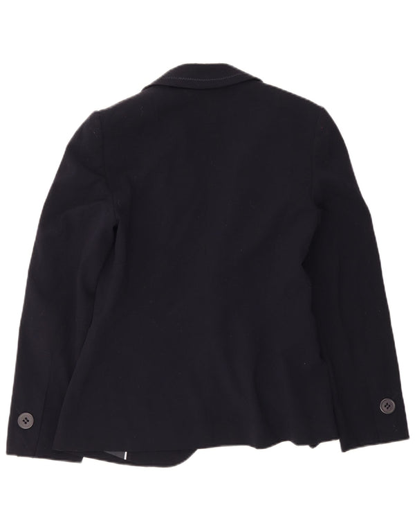 Marks & Spencer Chaqueta tipo blazer con 1 botón para mujer, talla 44, talla mediana, azul marino