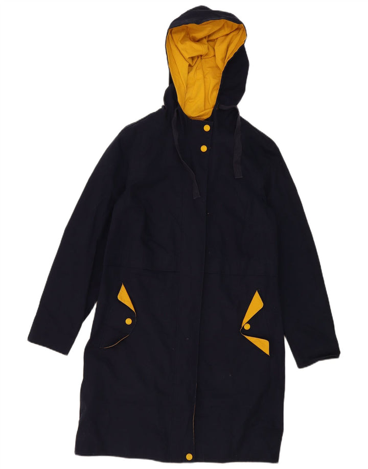 Giacca Parka con cappuccio da donna Boden UK 8 Small Poliestere color block blu navy