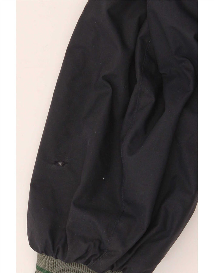 North Sails Mens Bomber Jacket UK 38 Medium Navy Blue Striped Polyamide