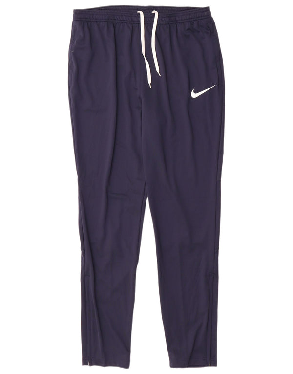 Pantalon de survêtement Nike Dri Fit pour hommes, grand, bleu marine, polyester