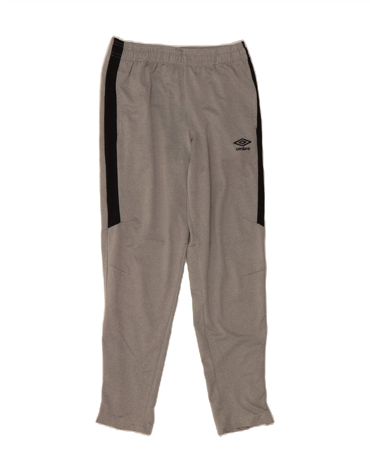 UMBRO Girls Tracksuit Trousers 12-13 Years Large Grey Polyester Vintage Umbro and Second-Hand Umbro from Messina Hembry 