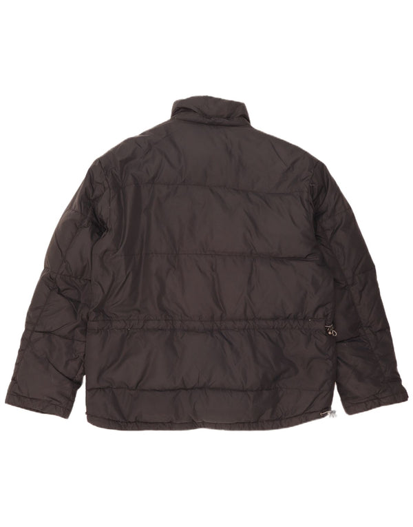 Geox Giacca Uomo Imbottita UK 42 XL Nero Poliammide