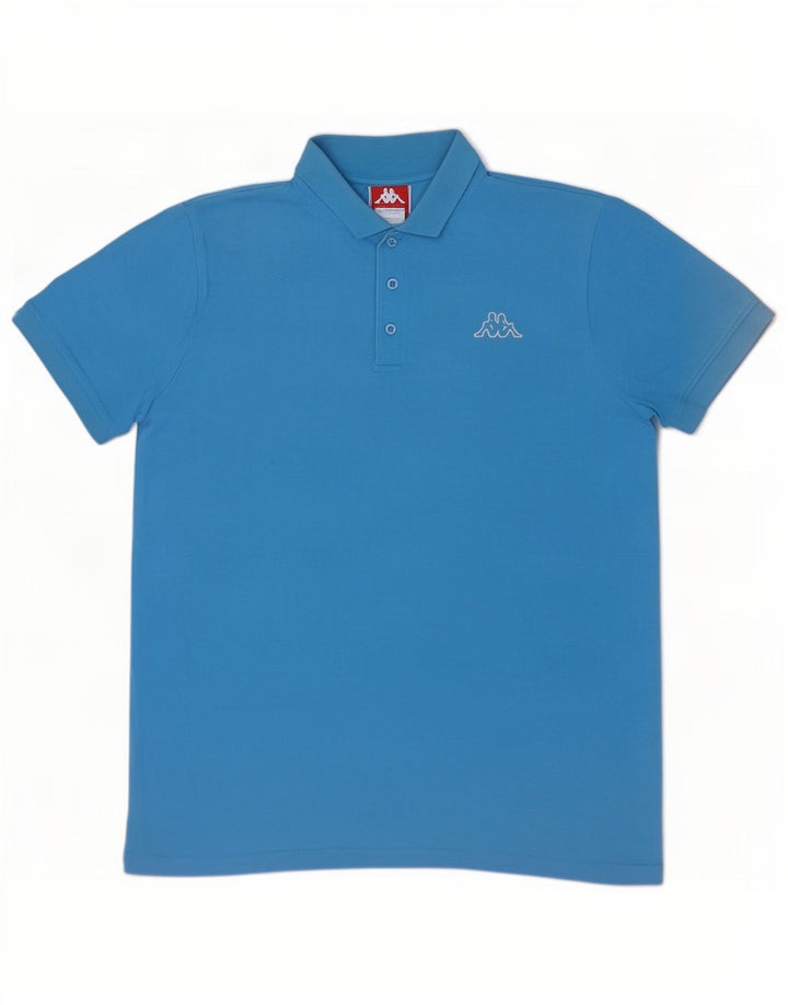 Kappa Polo Homme Grand Bleu Coton
