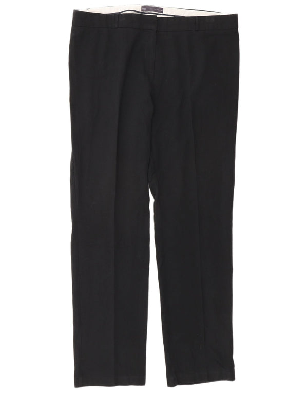 Marks & Spencer Damen Moderne Freizeithose UK 16 Large W34 L30 Schwarz