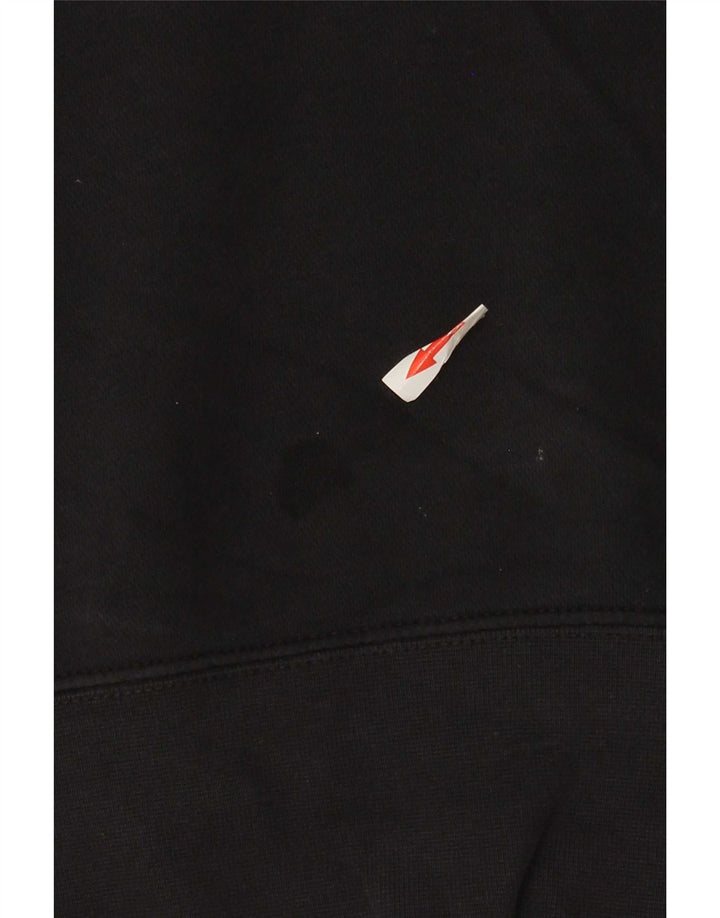 Nike Womens Hoodie Jumper Small Black Cotton