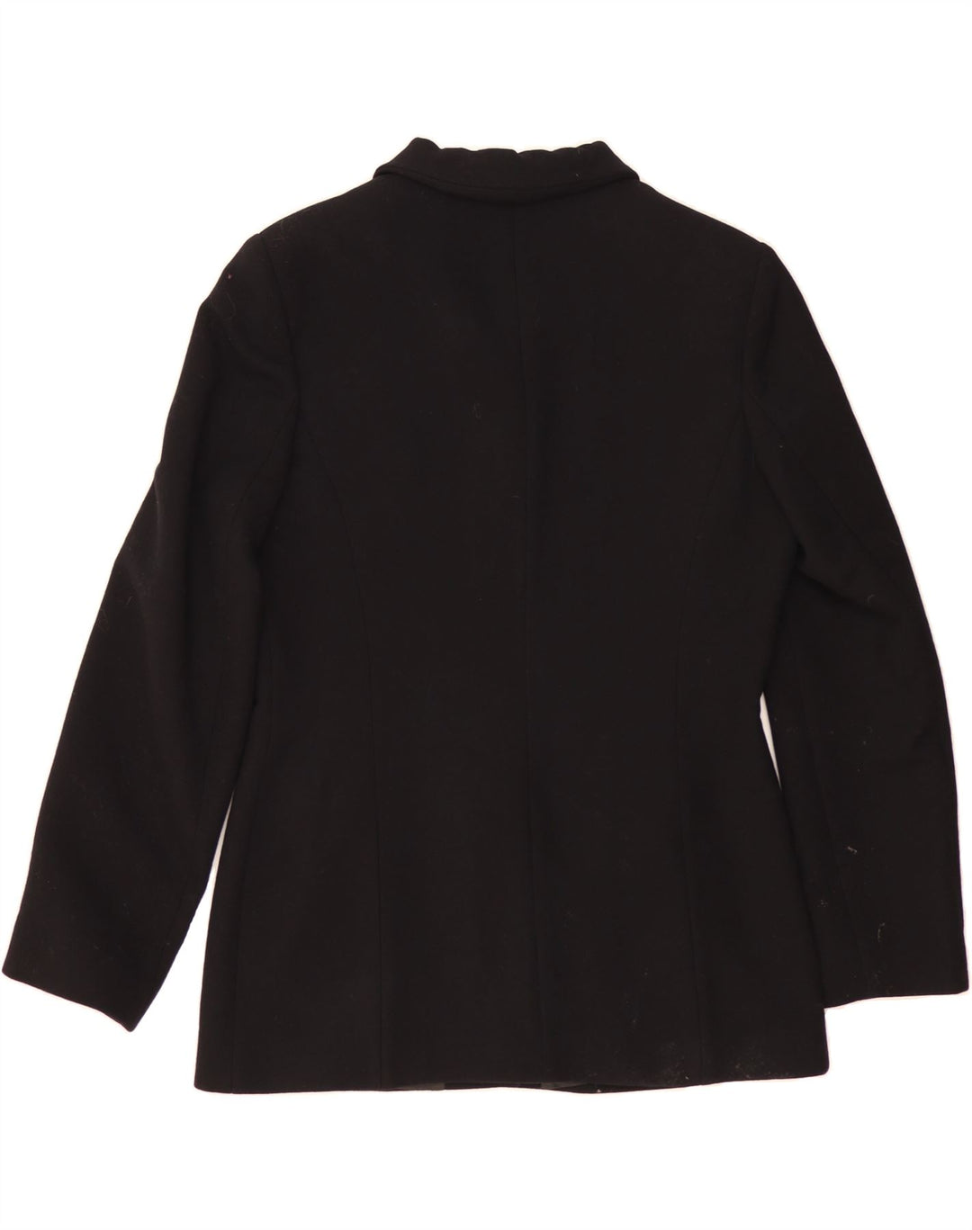 MONICA MAGNI Womens 5 Button Blazer Jacket IT 46 Large Black Wool Vintage MONICA MAGNI and Second-Hand MONICA MAGNI from Messina Hembry 